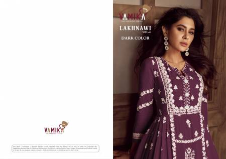 Lakhnavi Vol 4 By Vamika Readymade Wedding Salwar Suits Catalog